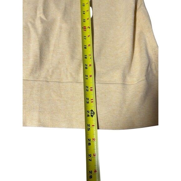 J Jill Cardigan Sweater Set Womens Plus 3X Butter Yellow 3/4 Sleeve Career - Picture 5 of 9